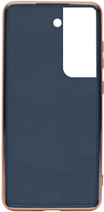 Стильный глянцевый чехол для SAMSUNG GALAXY S21 5G (не ULTRA/ FE/ PLUS!) с кольцом-подставкой и бархатной подкладкой