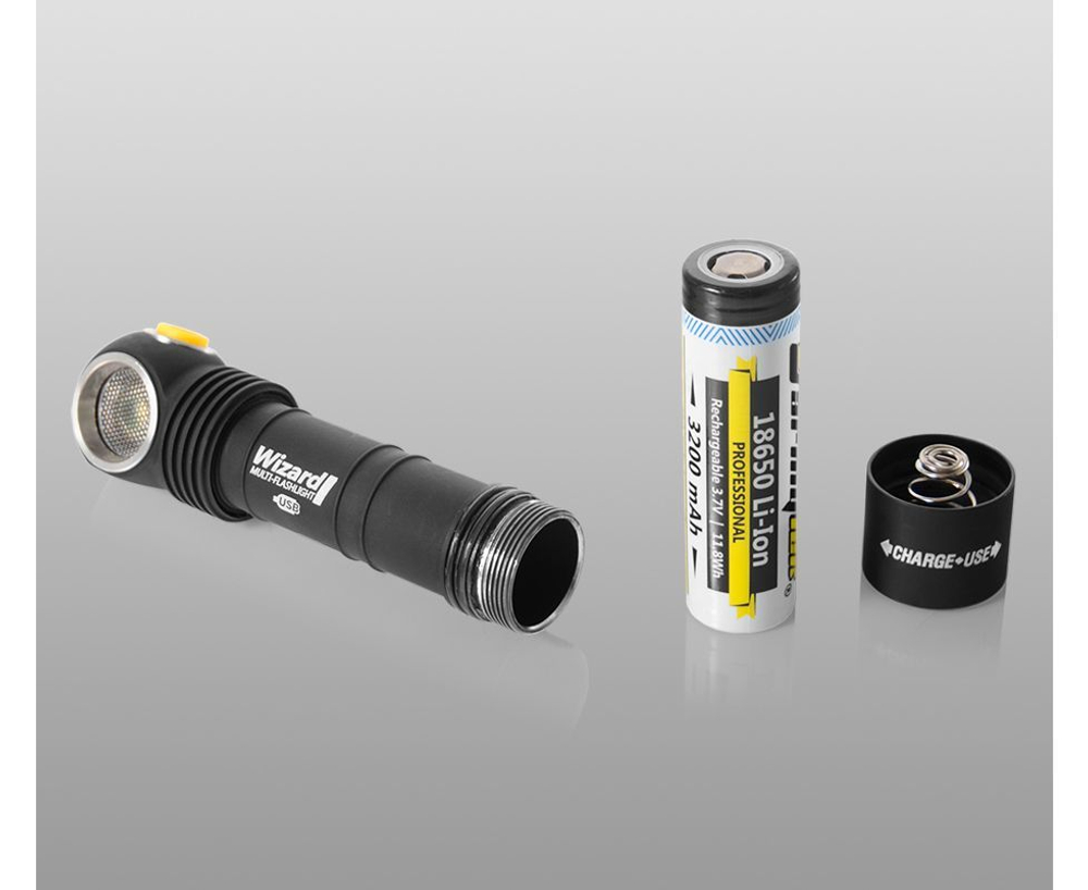 Фонарь Armytek Wizard Magnet USB  XP-L Теплый