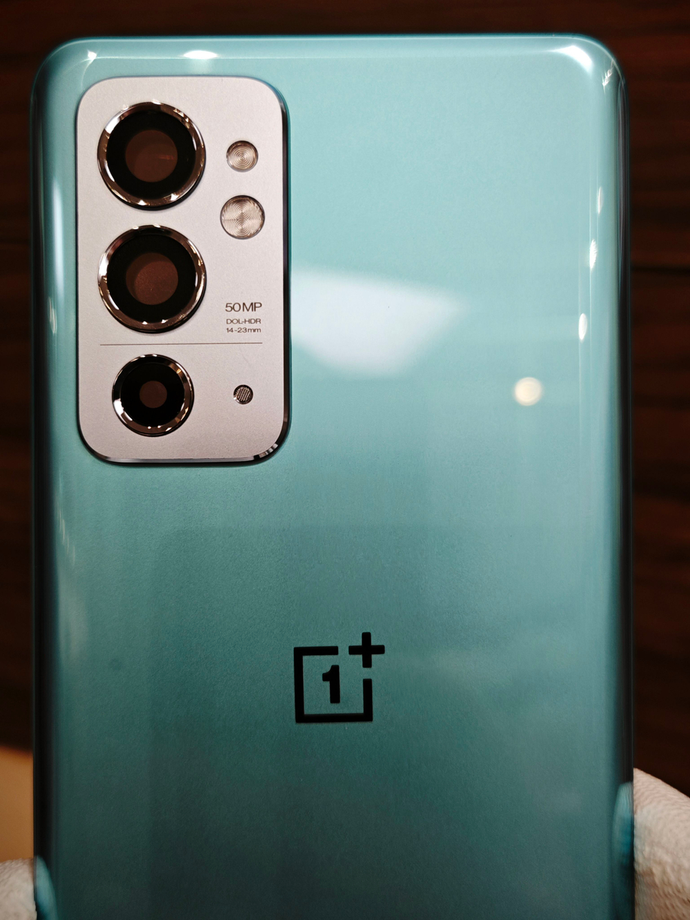 Задняя крышка ПРЕМИУМ для OnePlus 9RT ( заднее стекло ) цвет: Зелёный