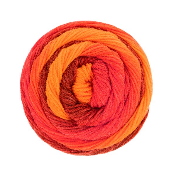 Пряжа Austermann (Аустерманн) Step Merino 6-fath Gots / уп.5 мот. по 150 г, 400м, оранжевый