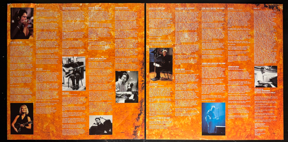 Roxette ‎– Tourism 2LP (Европа 1992г.)