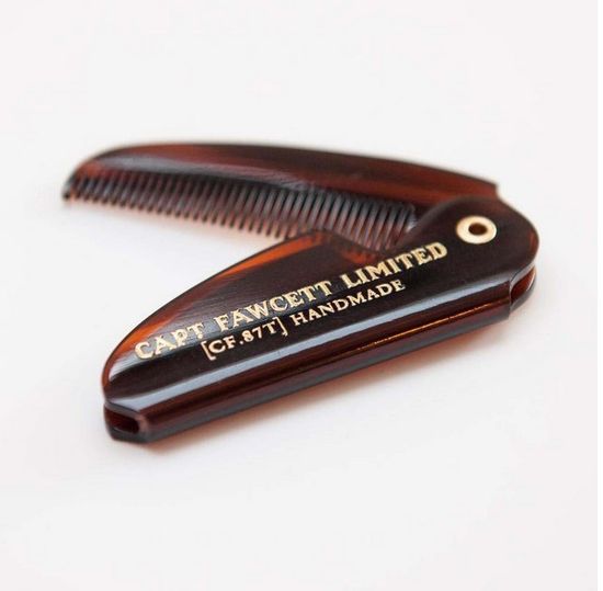 Складная расческа для усов Captain Fawcett
