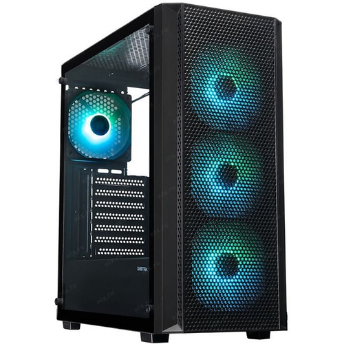Корпус Midi-Tower XASTRA A311 4ARGB-C6 TG ARGB Black (A311-4FC12A-C6)