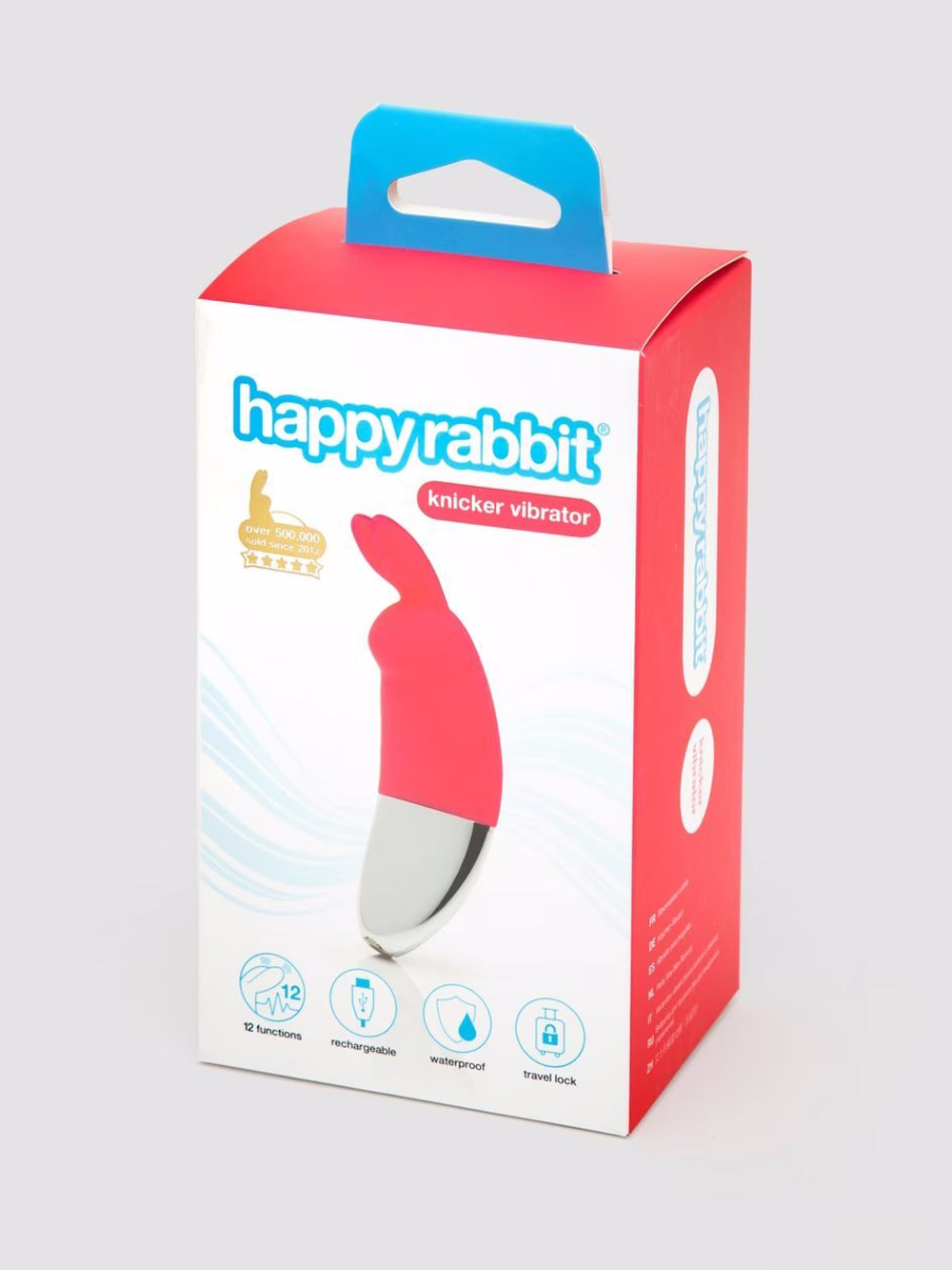 Розовый клиторальный вибратор Happy Rabbit (Цвет: розовый)