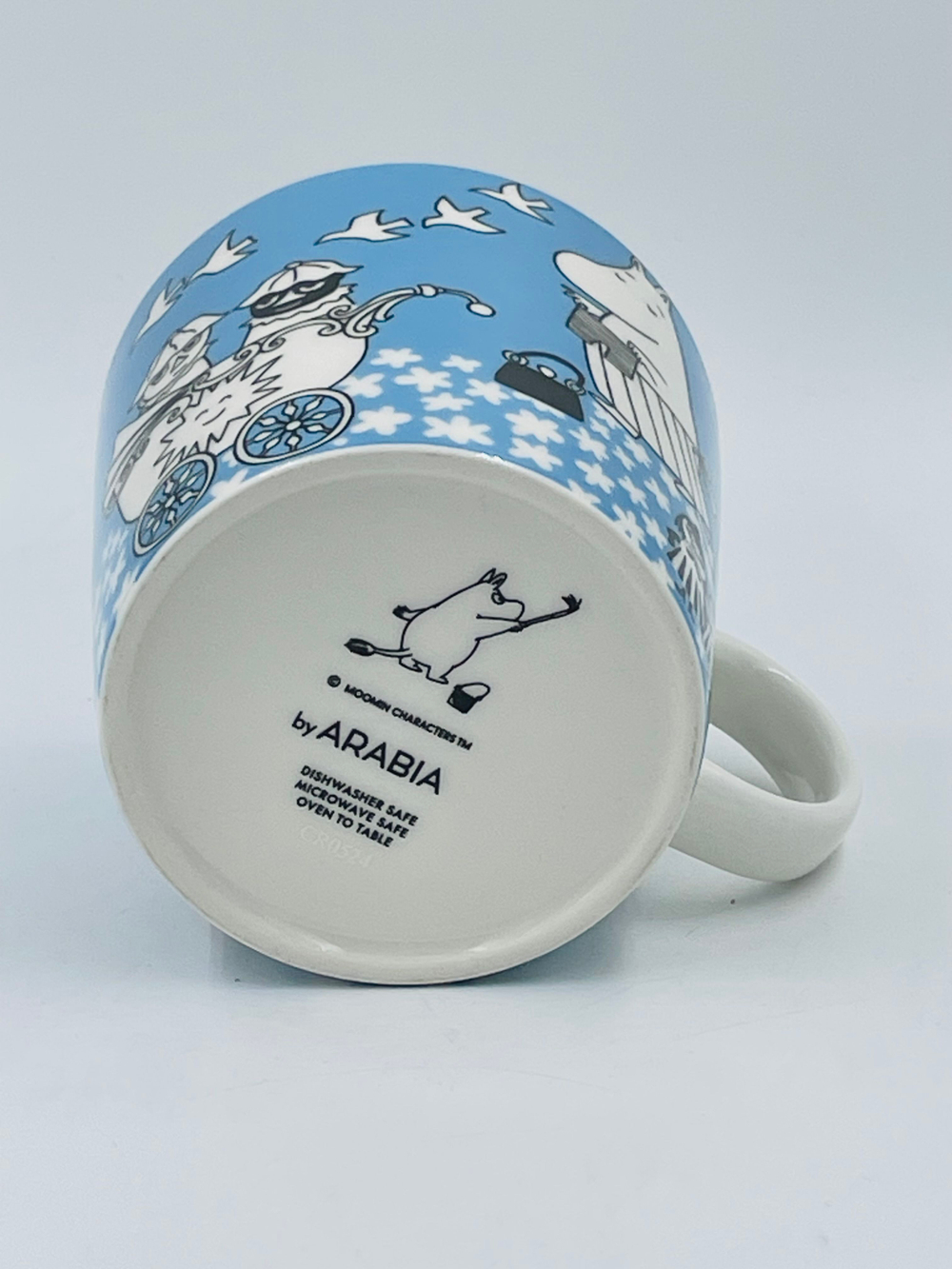 Moomin Кружка Arabia Muumi muki, Rauha, голубая, 400 мл (Из Финляндии)