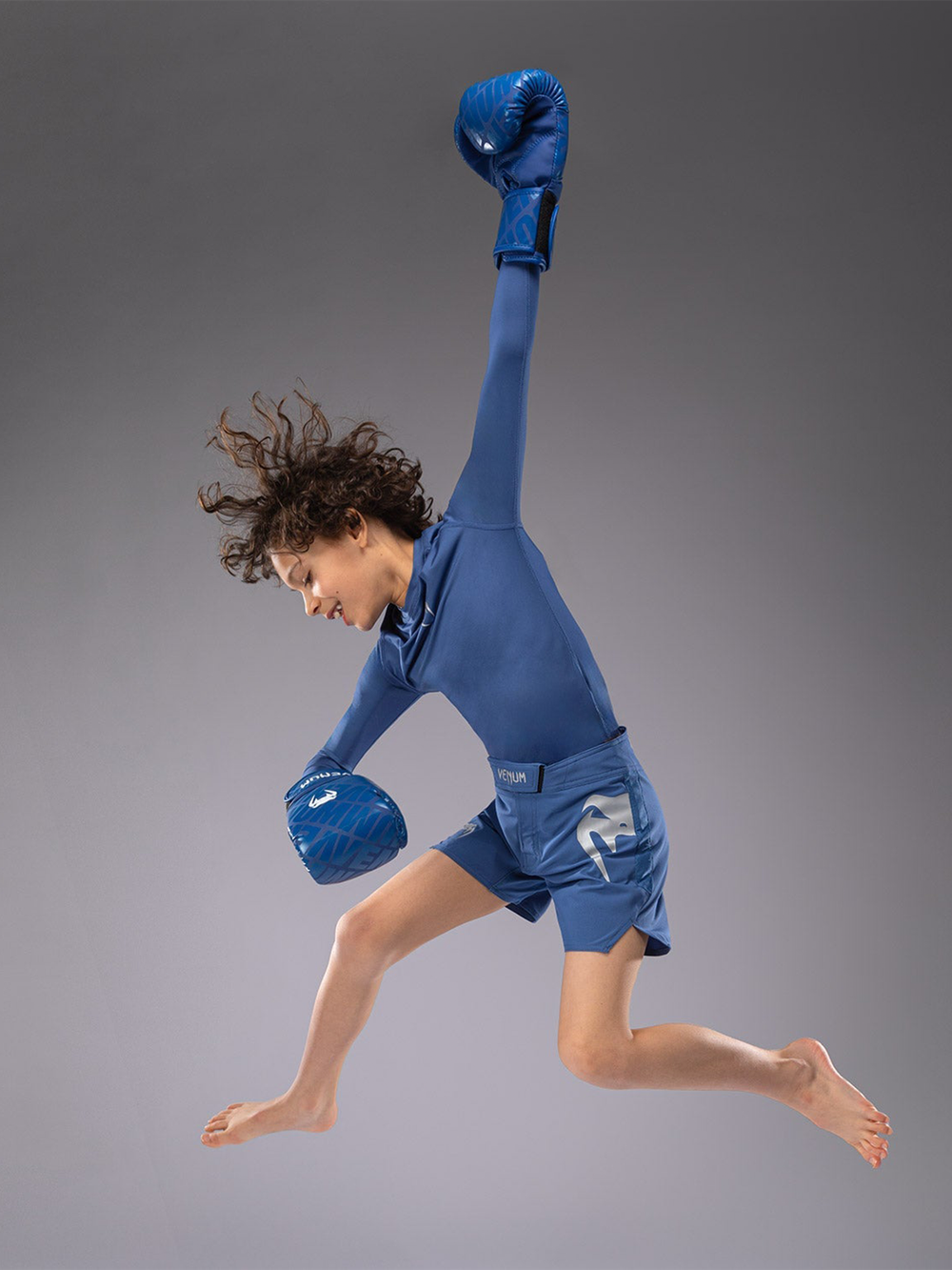 Шорты ММА детские Venum Light Royal Blue