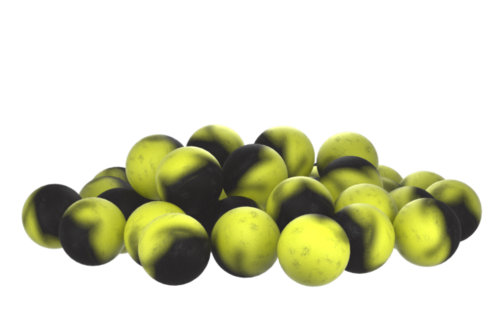 Бойлы насад. плав. двух цв. Sonik Baits CORN-MACKEREL Fluo Pop-ups 14мм 90мл