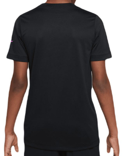 Футболка для мальчика теннисная Nike Rafa Training T-Shirt - black