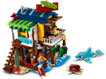 Конструктор Лего Креатор Пляжный домик серферов 31118 | LEGO Creator Surfer Beach House | 3 модели в 1 | 564 детали | 8+