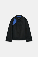 КУРТКА С КОНТРАСТНОЙ ПОДКЛАДКОЙ — ZW COLLECTION — ZARA