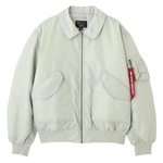 Куртка Alpha Industries CWU 45/P Relaxed Fit Flight Jacket Oxford Light Mineral (Светло-голубой)