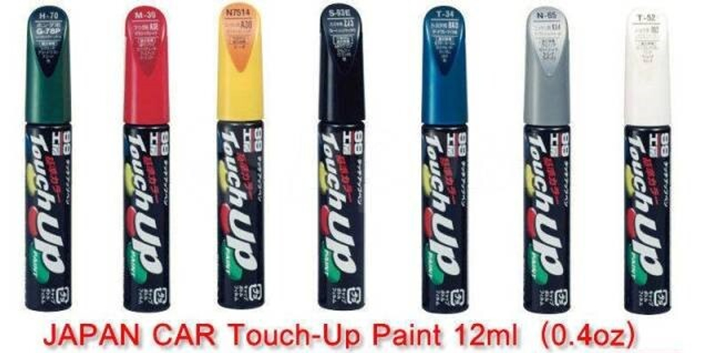 Краска TOYOTA 1E9 для ремонта сколов и царапин Soft99 TOUCH UP PAINT, флакон с кисточкой, 12 мл T28E