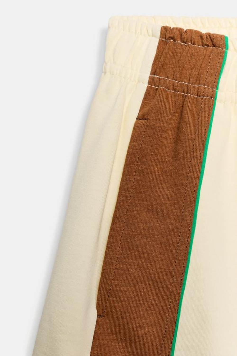 ZARA МИНИ-ШОРТЫ С ЛАМПАСАМИ, СВЕТЛО-ЖЕЛТЫЙ