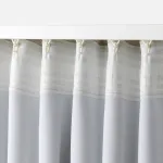Комплект штор IKEA VILBORG (ВИЛБОРГ), Бежевый, 145x250 см, 2 шт