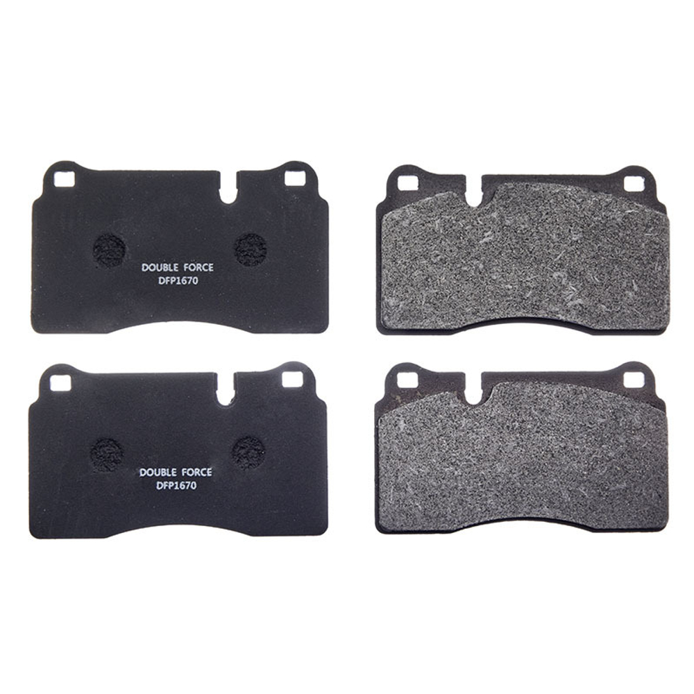 Колодки тормозные дисковые передние Double Force DFP1670