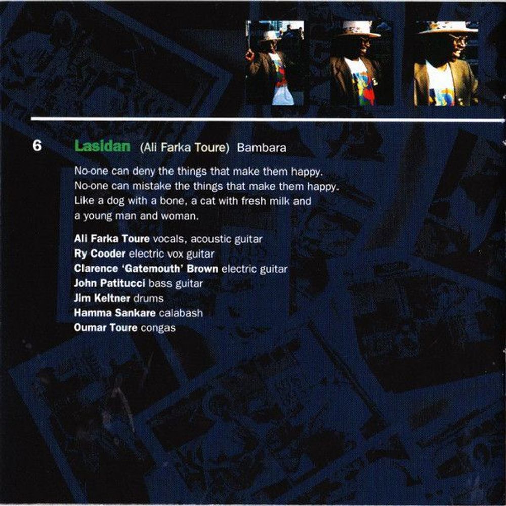 Ali Farka Toure & Ry Cooder: Talking Timbuktu (CD)