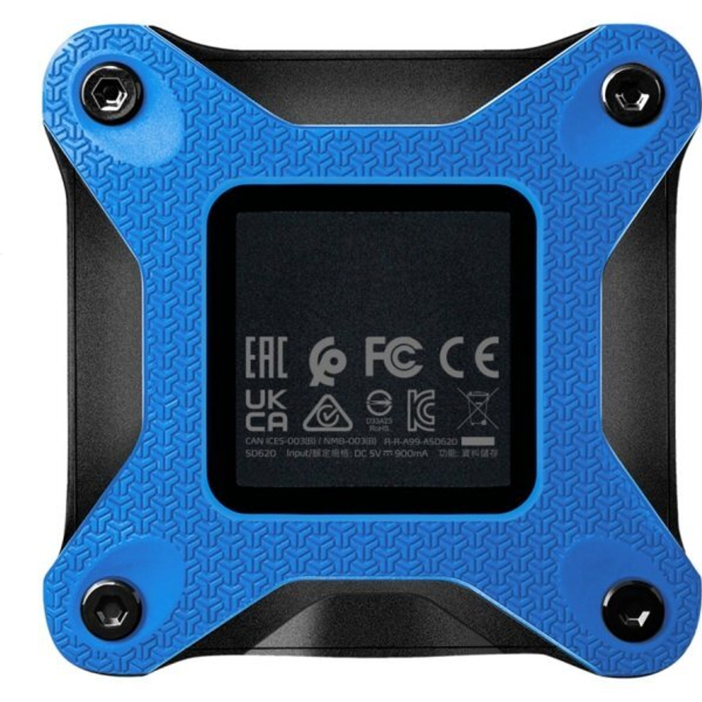 Твердотельный диск 1TB A-DATA SD620, External, USB 3.2, [R/W -550/500 MB/s] синий