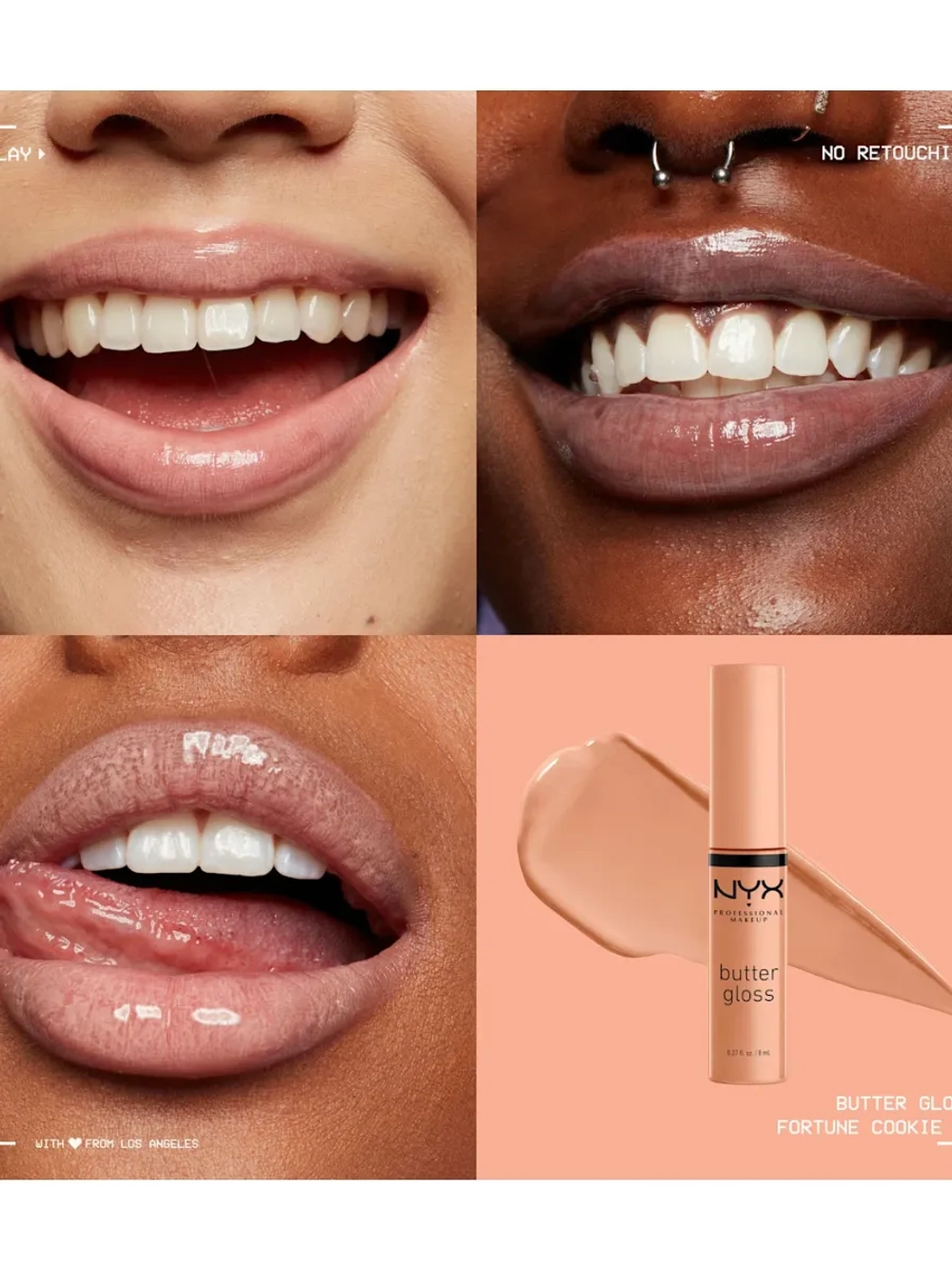 Блеск для губ "Butter Gloss Bling" (13 Fortune Cookie), 8 мл