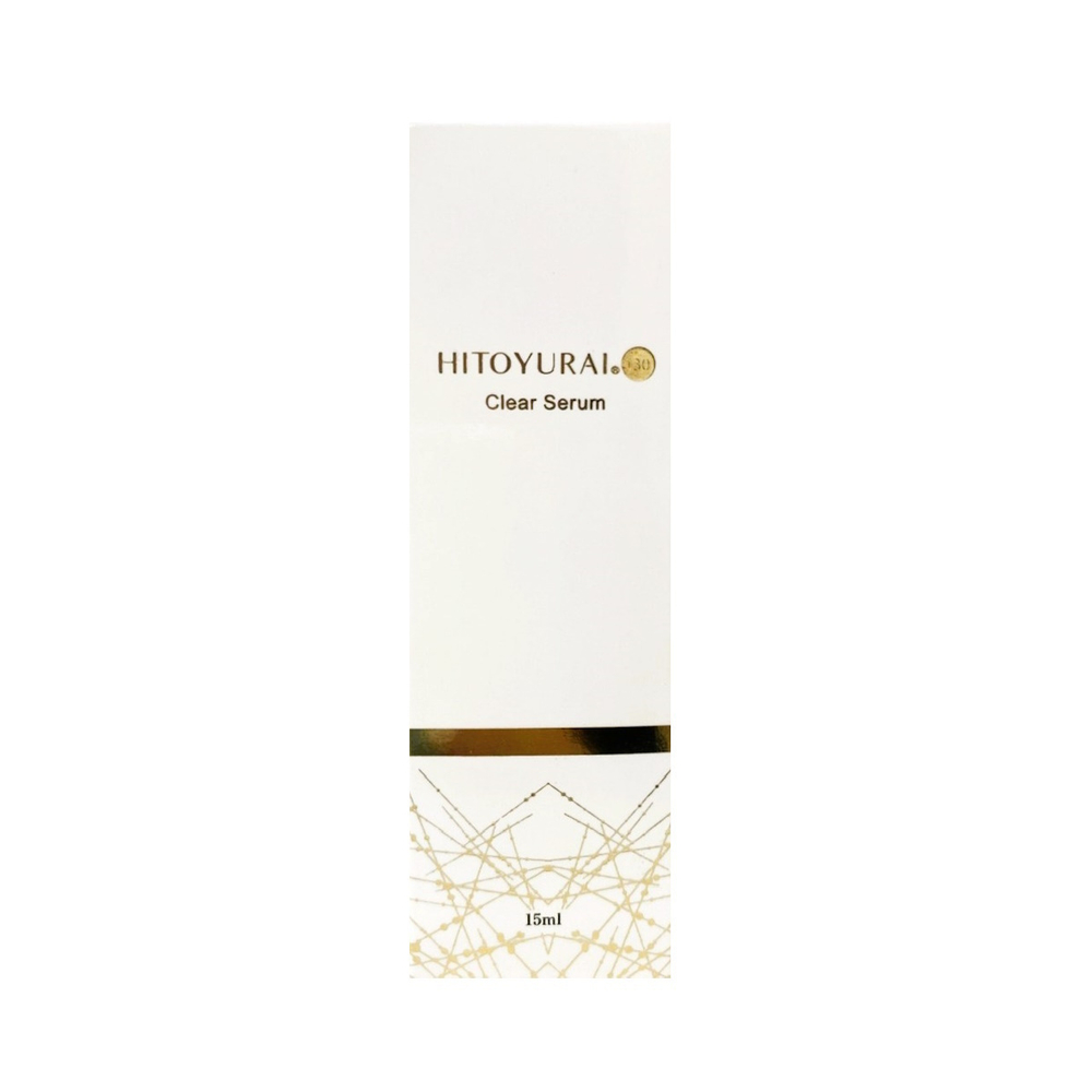 Омолаживающая сыворотка с пептидами и аминокислотами HITOYURAI + 30 Premium Clear Serum