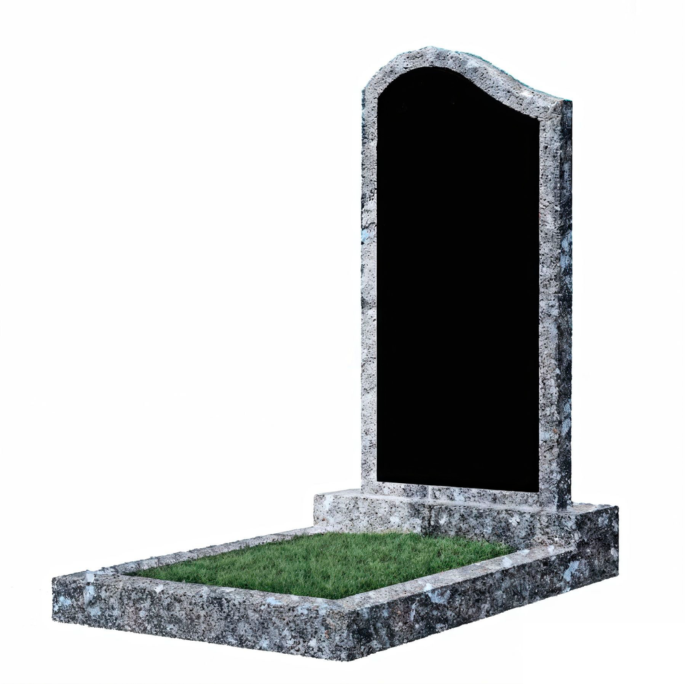 Памятник фигурный со вставкой (Black) JD-1 (комплект)