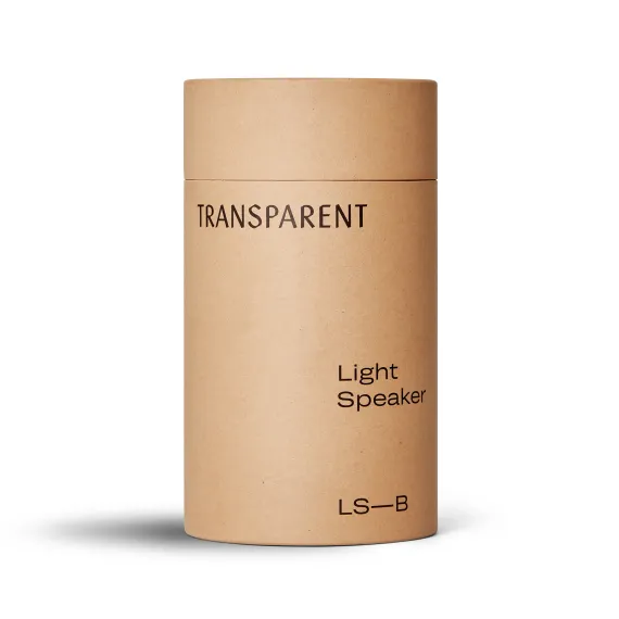 Transparent Transparent Light Speaker Black