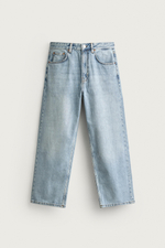 ДЖИНСЫ СВОБОДНОГО КРОЯ УКОРОЧЕННОЙ ДЛИНЫ — ZARA