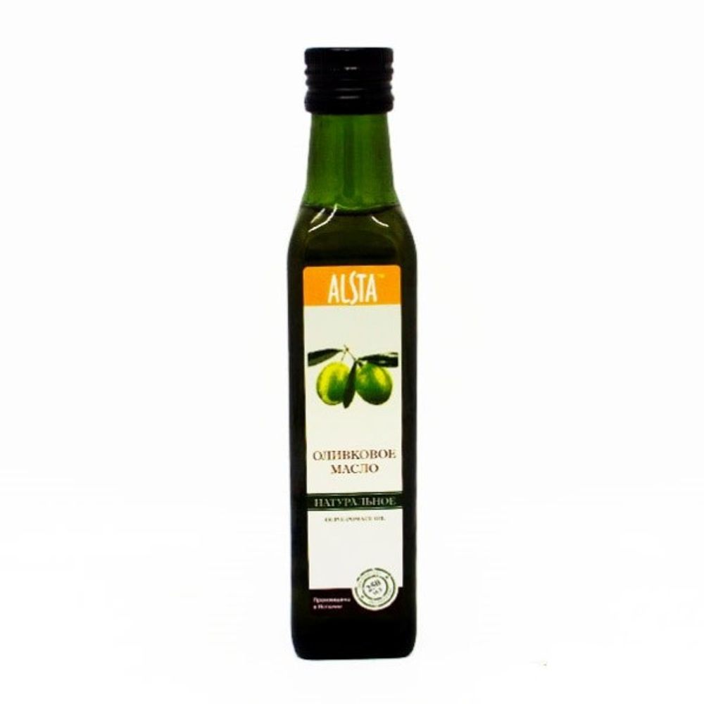 ALSTA Pure Масло оливковое натуральное 100% 250*12 ст.б