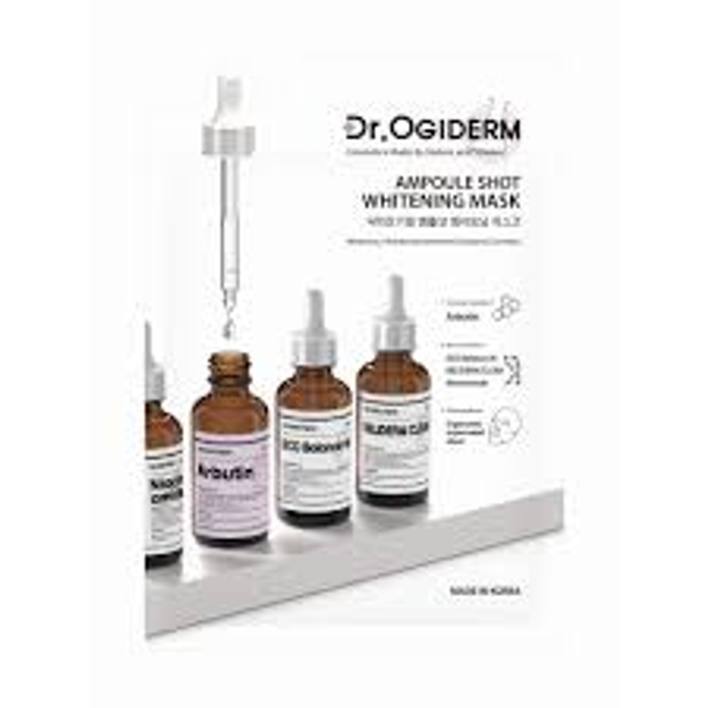 Dr. Ogiderm Ampoule Shot Whitening Mask Маска отбеливающая