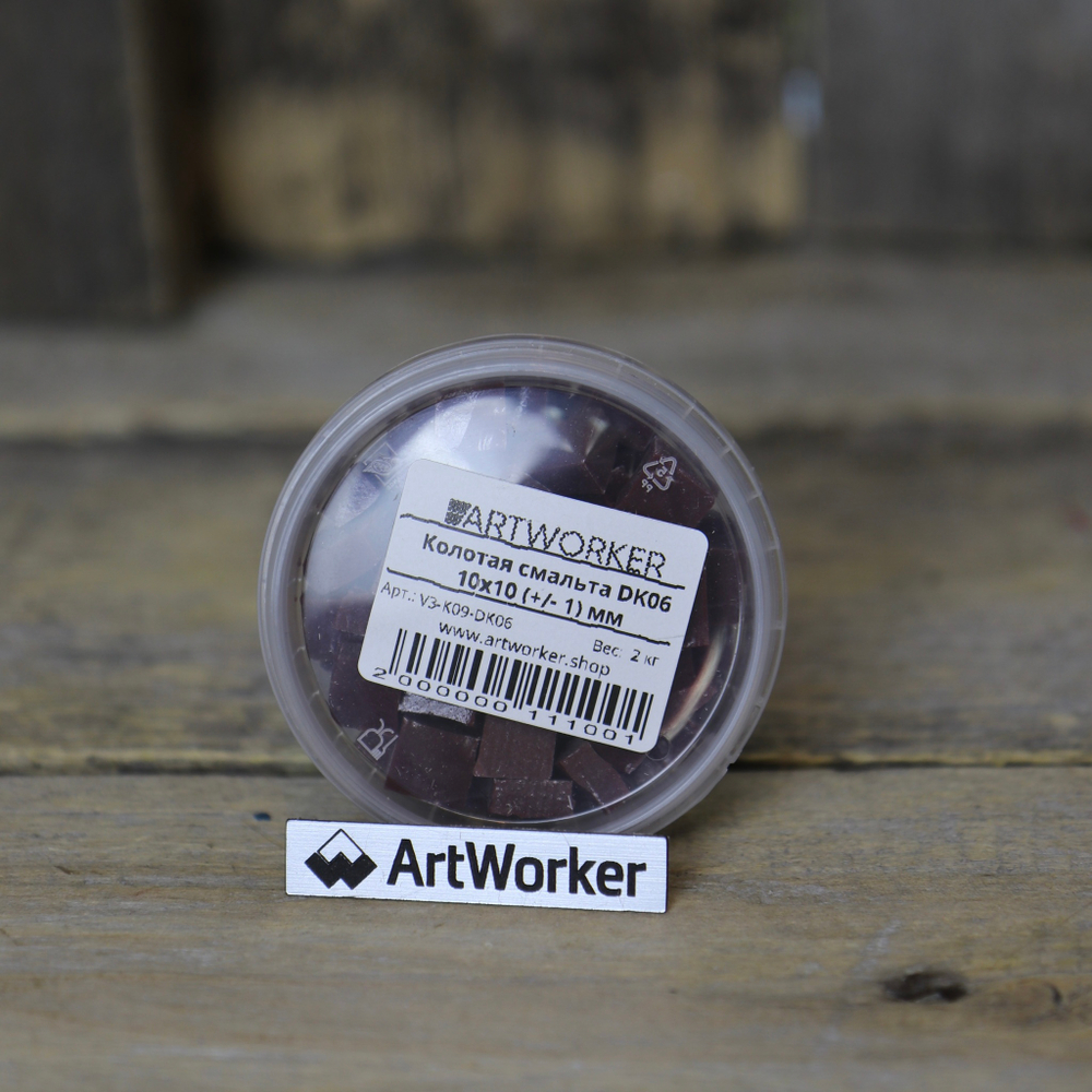 Смальта DK06 колотая материал 10x10 мм Арт. DK06 ArtWorker