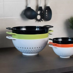 Дуршлаг 2л Trebonn Bowls&Colanders белый