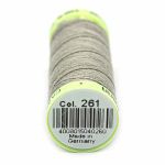 Нитки отделочные Gutermann Top Stitch 30 (30 метров), 5 кат. | 261 галечно-серый