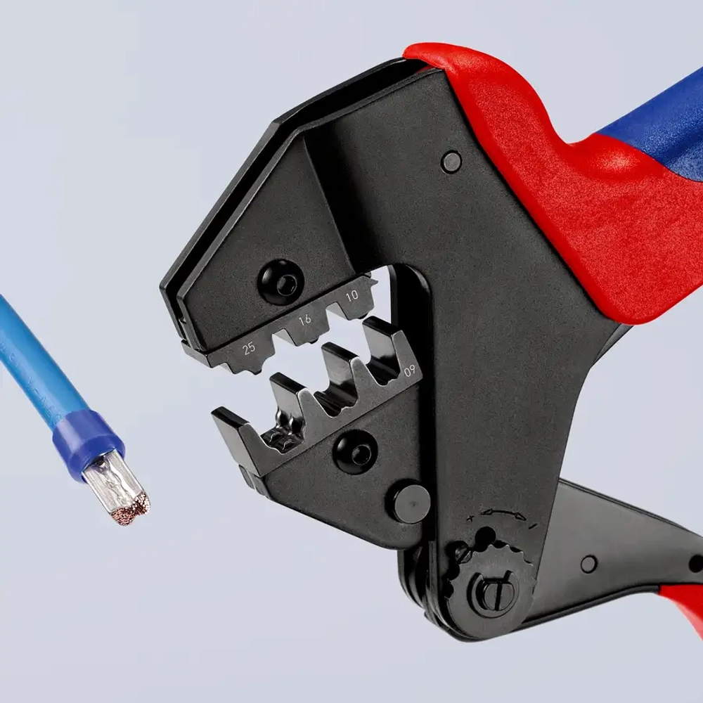 Инструмент для опрессовки системный чернёные 200 мм Knipex 97 43 200