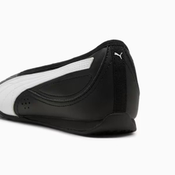 PUMA Кроссовки-балетки Catch, черный/белый