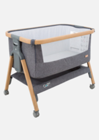 Tutti Bambini Колыбель CoZee Oak and Charcoal с колесами