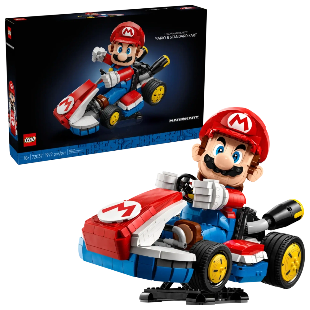Конструктор LEGO Super Mario 72037 Mario Kart – Марио и Стандартный Картинг