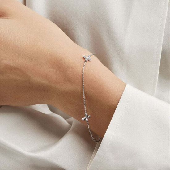 Graff Pave Butterfly Diamond Petite Bracelet