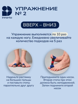 Вальгусный корректор большого пальца (комплект)