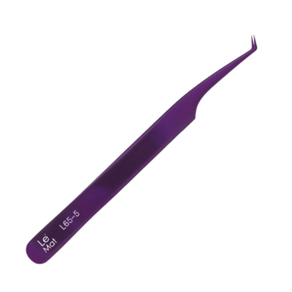 Пинцет Purple L 65-5 Expert LeMat