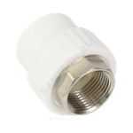 Муфта PP-R комбинированная белая Дн 75х2 1/2" ВР под ключ VALFEX 10134075