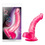 Розовый фаллоимитатор Sweet n Hard 7- 21,59 см. (Цвет: розовый)