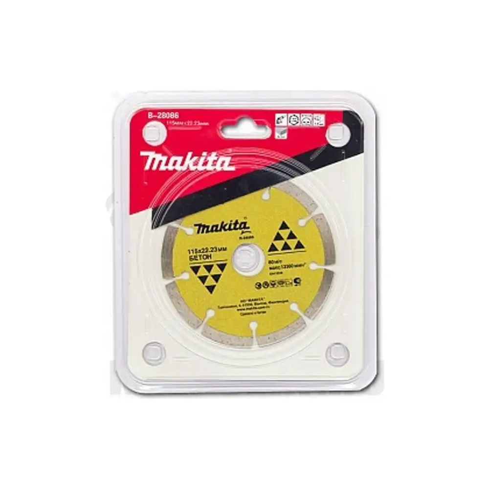 Алмазный диск 115x22,23 Makita B-28086