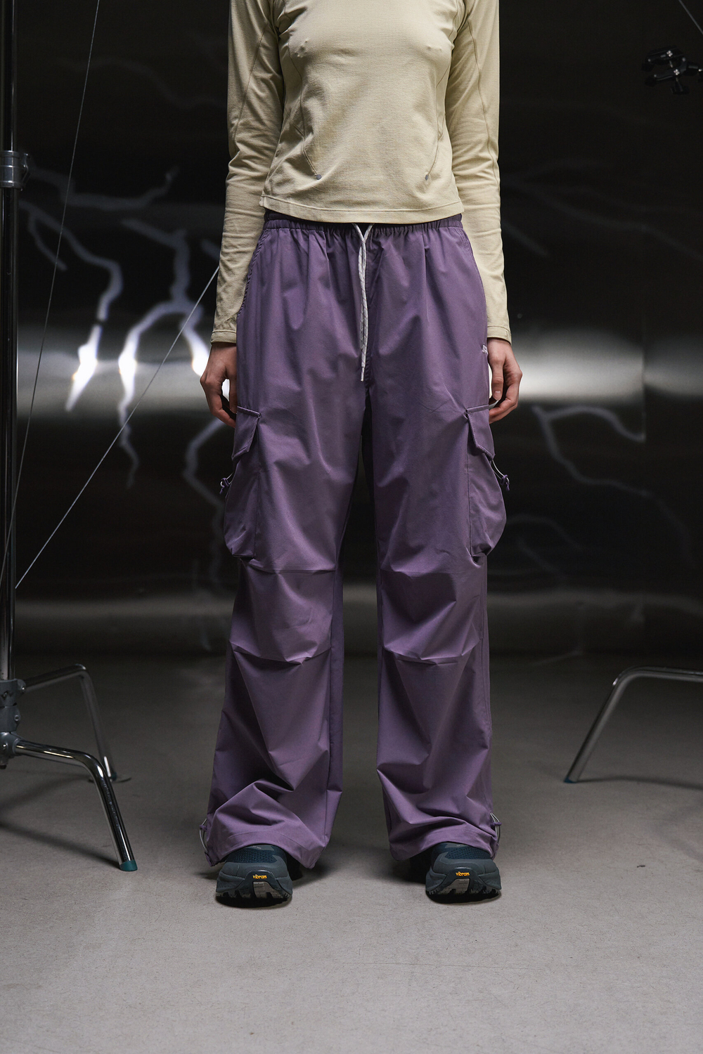 Брюки Nothomme Outdoor 3M Scotchgard Cargo Paratrooper Pants "Thin Vine Purple" Women's