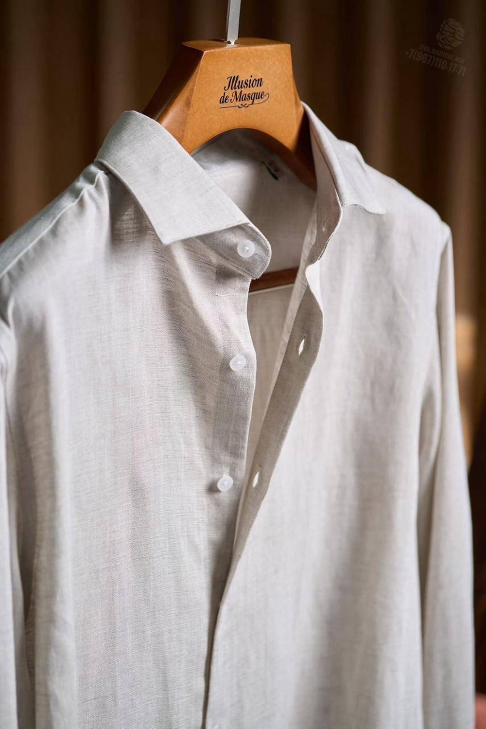 Льняной костюм Zegna