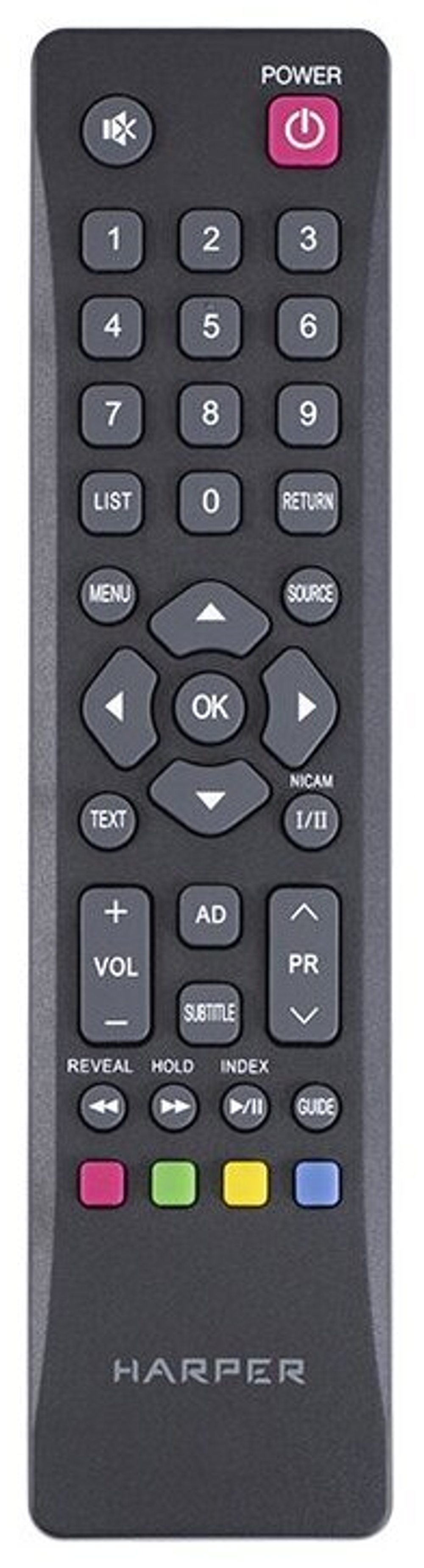 Телевизор HARPER 32"; 32R720T черный