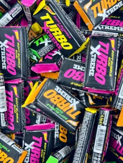 Жевательная резинка Turbo Xreme ,блок 100шт