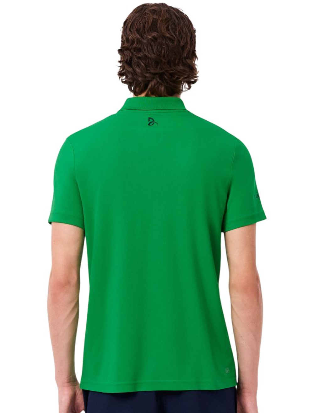 Мужское теннисное поло Lacoste Tennis x Novak Djokovic - pine green