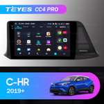 Teyes CC4 Pro 9" для Toyota C-HR 2019+ (тип2)