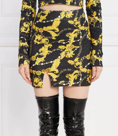Юбка Versace Jeans Couture - черный(75HAEM41CM34N)