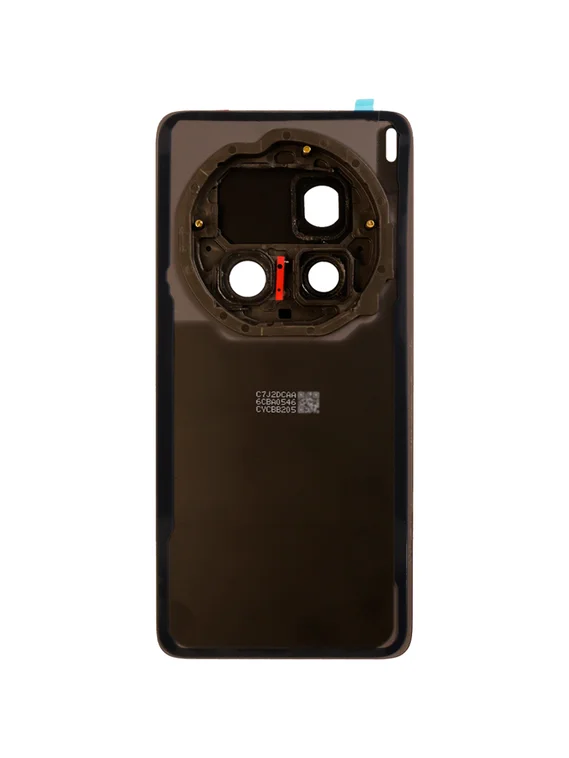 Задняя крышка для Vivo X200 Ultra черная (Black) со стеклом камеры