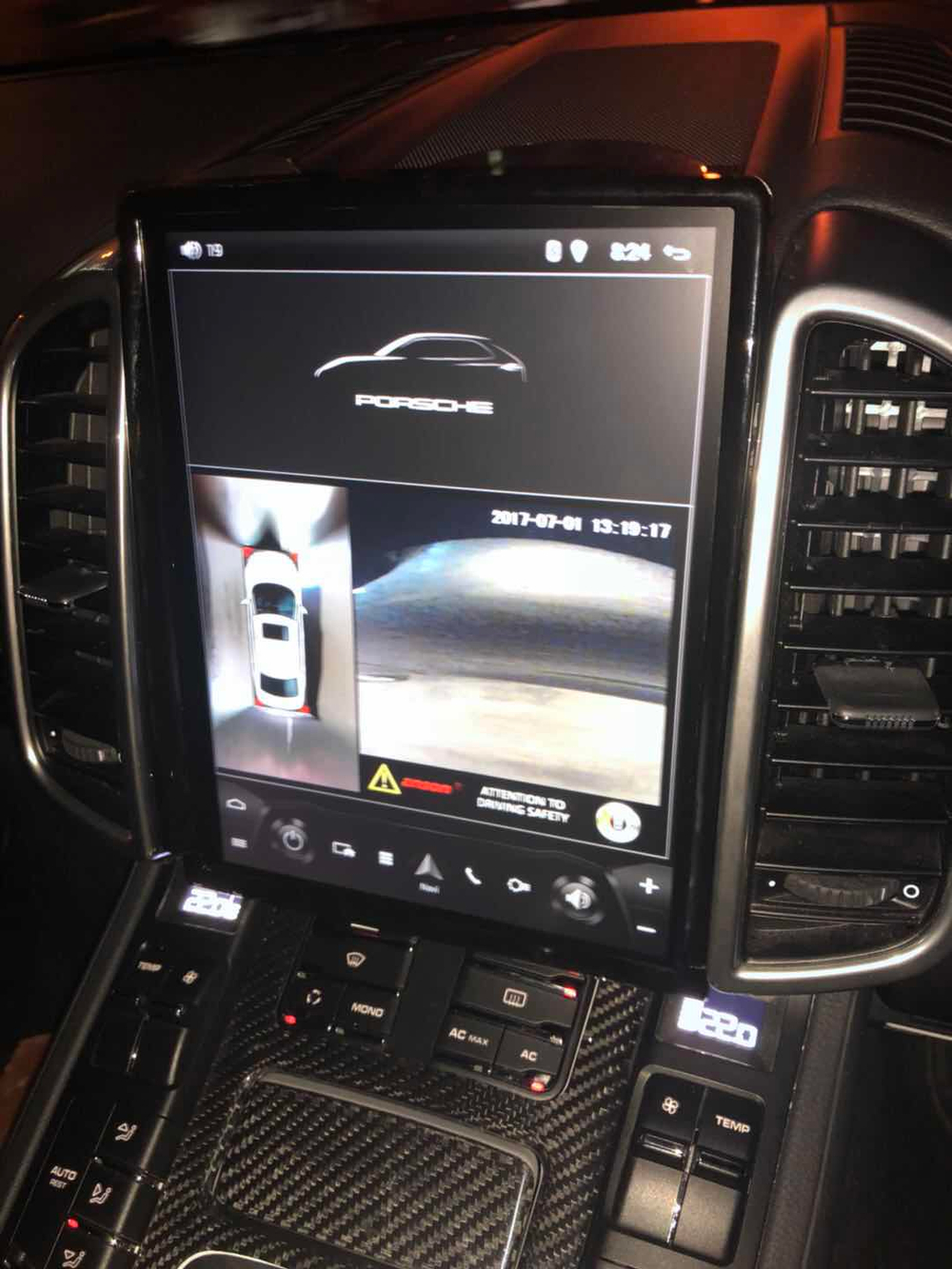 Установочный комплект для PORSCHE CAYENNE 2011-2017  KUBERG NH-1004